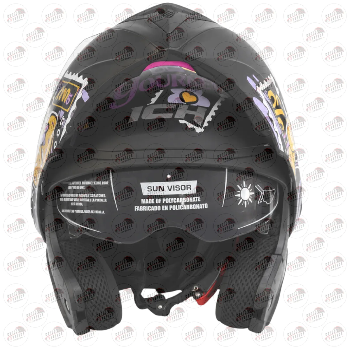 CASCO ABATIBLE ICH 3110 KIDS AZUL vista 8