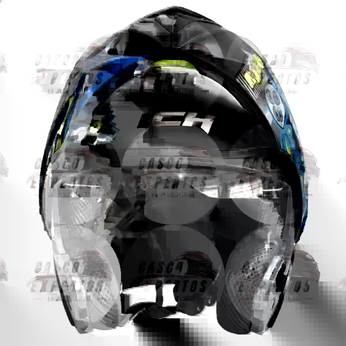 CASCO ABATIBLE ICH 3110 KIDS AZUL vista 2