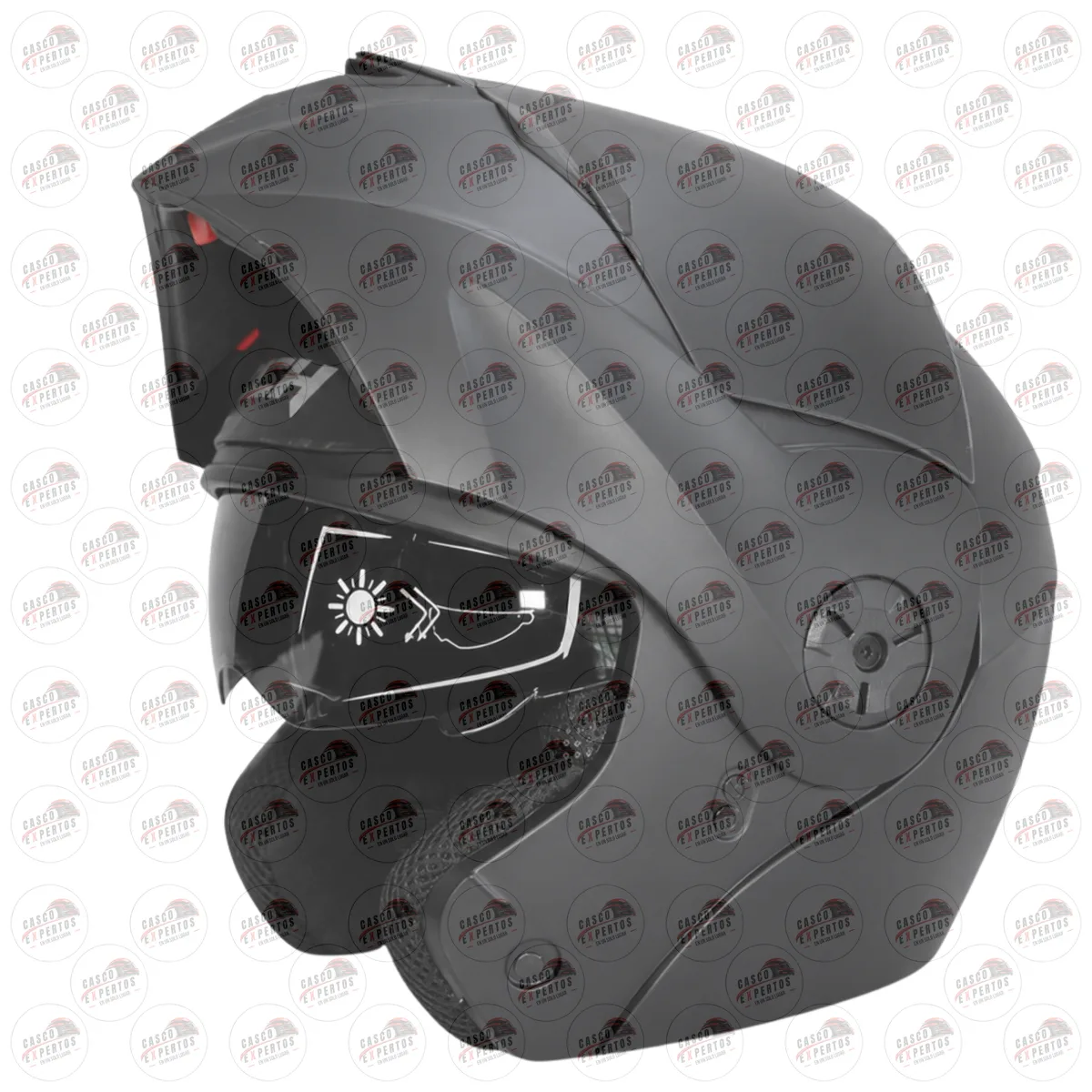 CASCO ABATIBLE ICH 3110 NEGRO PLANO vista 3