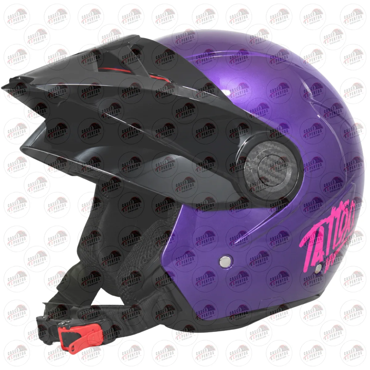 CASCO ABATIBLE SPORT TATTOO SK 3 vista 3