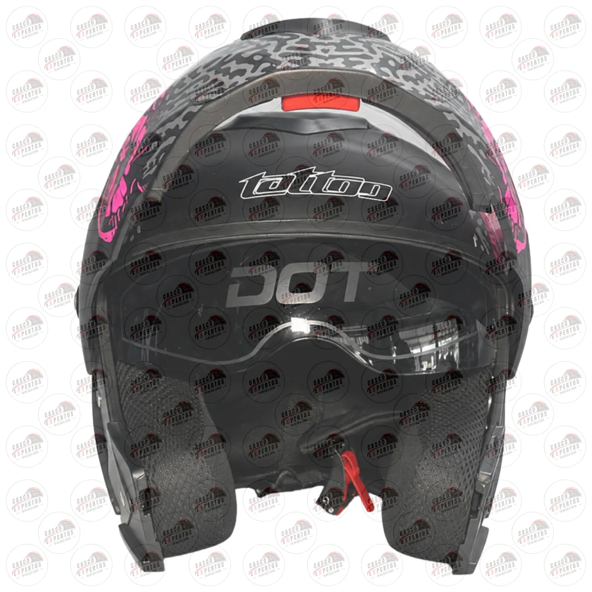 CASCO ABATIBLE TATTOO SK2 DAMA vista 2