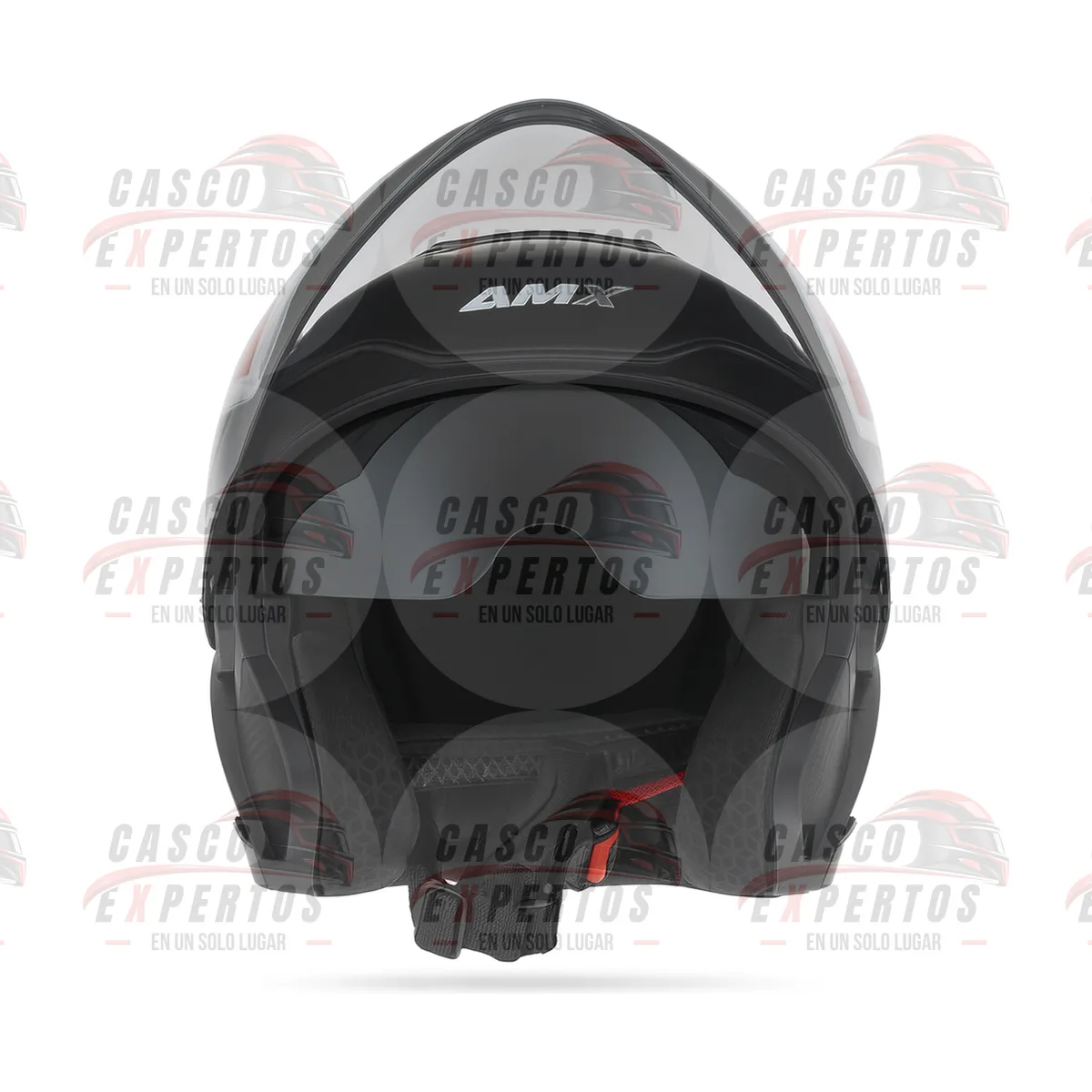 CASCO ABIERTO AMX RAZZO NEGRO