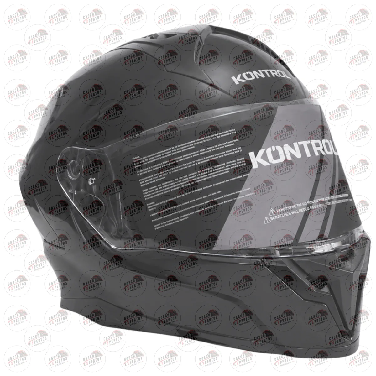 CASCO INTEGRAL KONTROL SONIC NEGRO GRAFITO