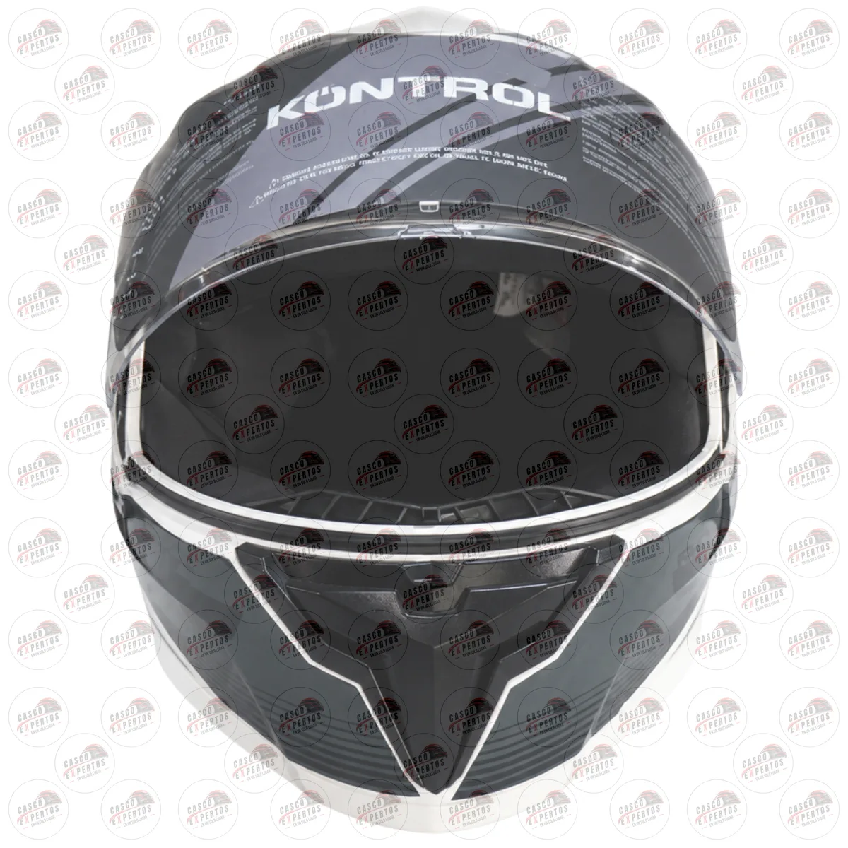 CASCO INTEGRAL KONTROL SONIC BLANCO vista 3
