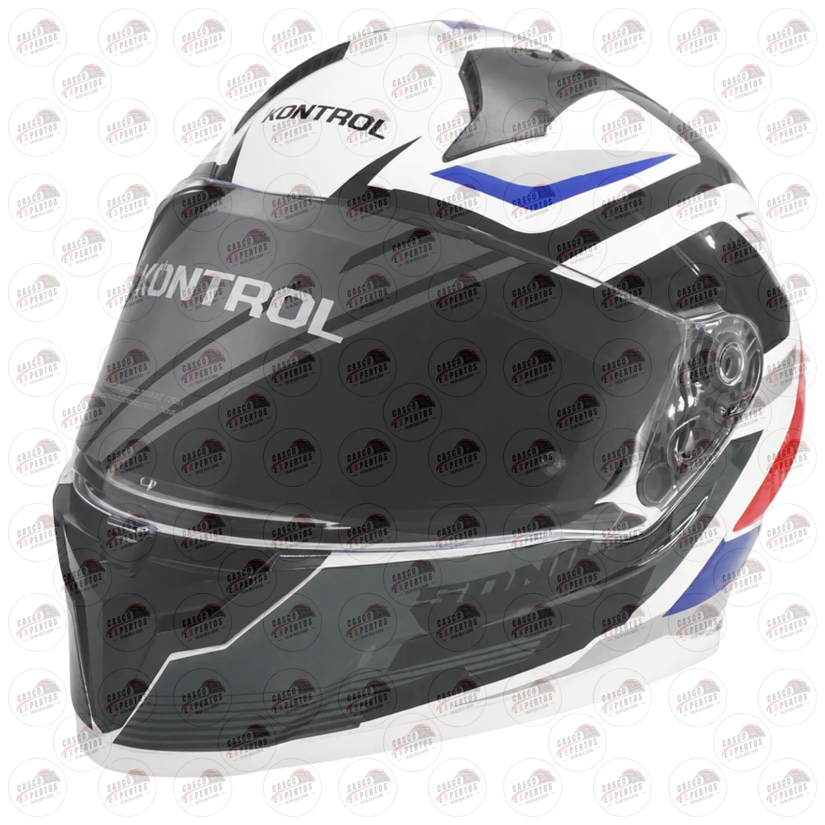 CASCO INTEGRAL KONTROL SONIC BLANCO vista 2