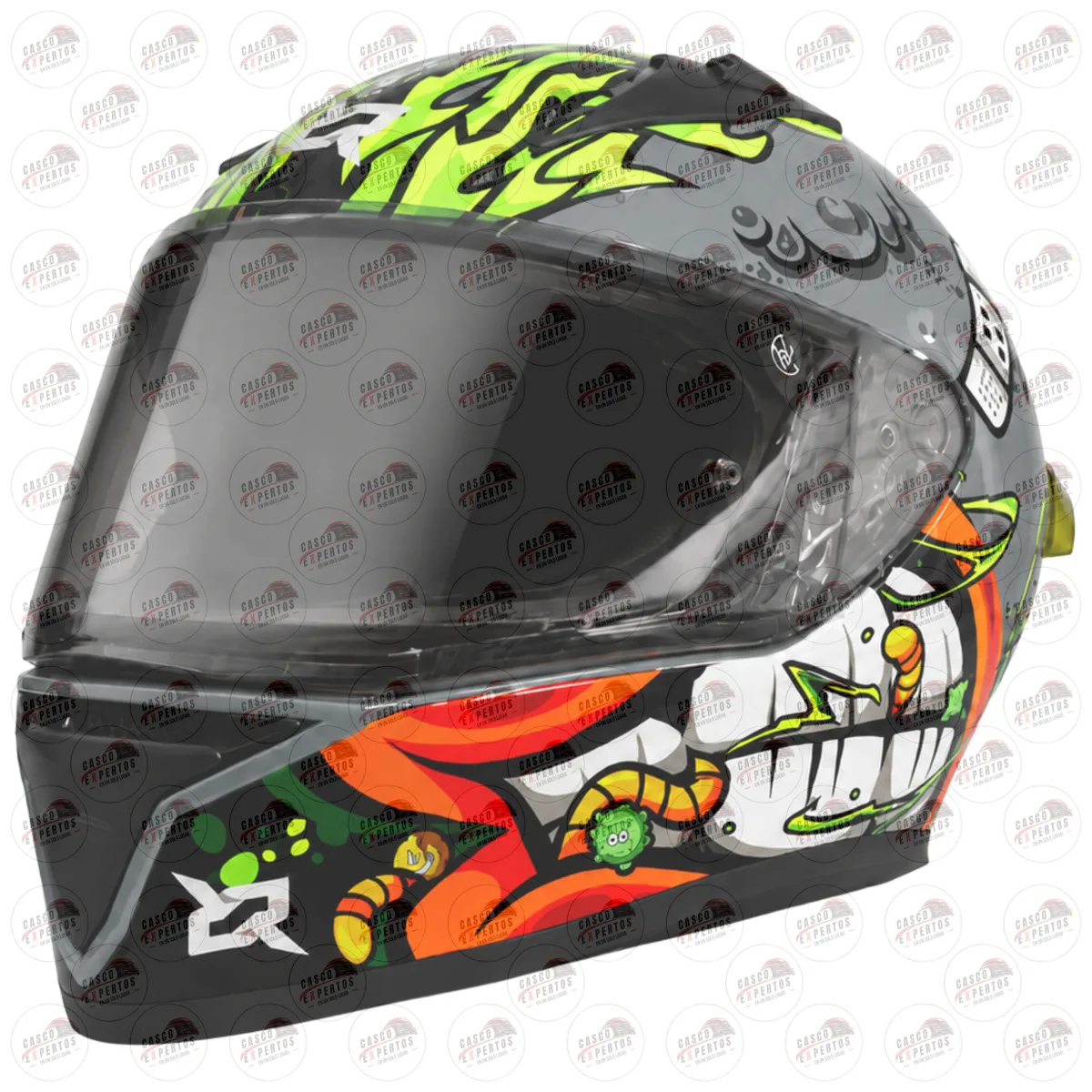 CASCO INTEGRAL X SPORT BOLD DIRTY vista 3