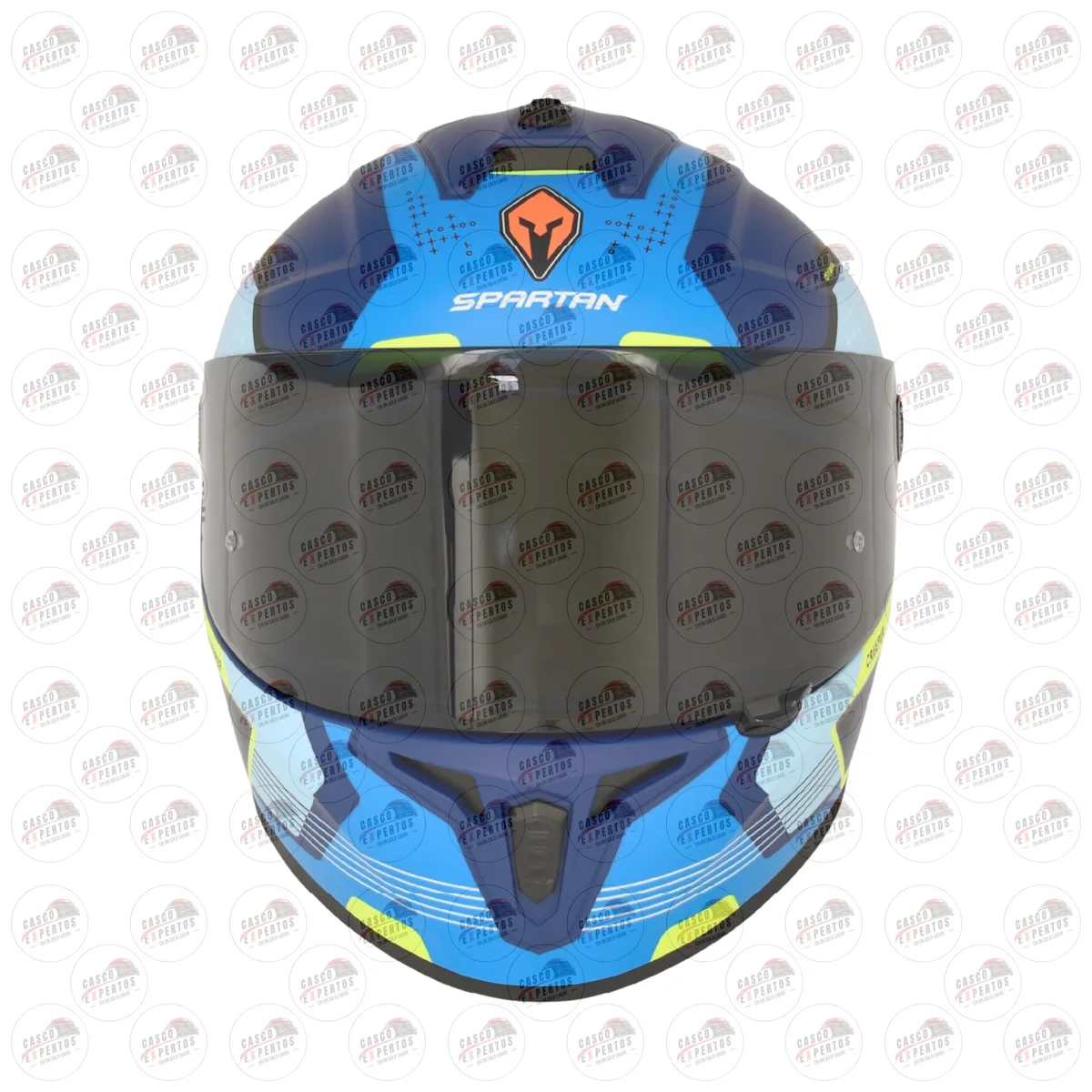 CASCO SPARTAN DRAKEN CREEPER AZUL vista 3