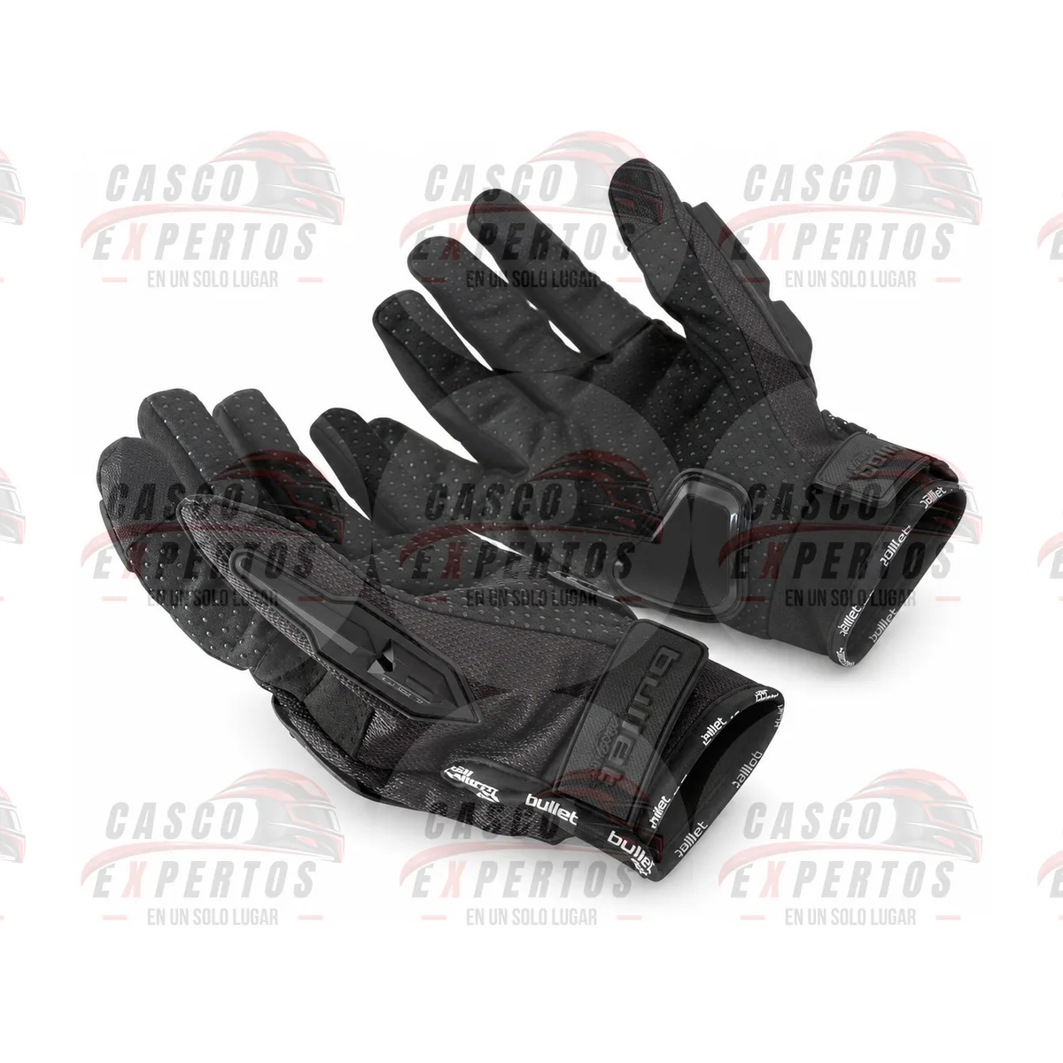 GUANTE BULLET NEGRO vista 3