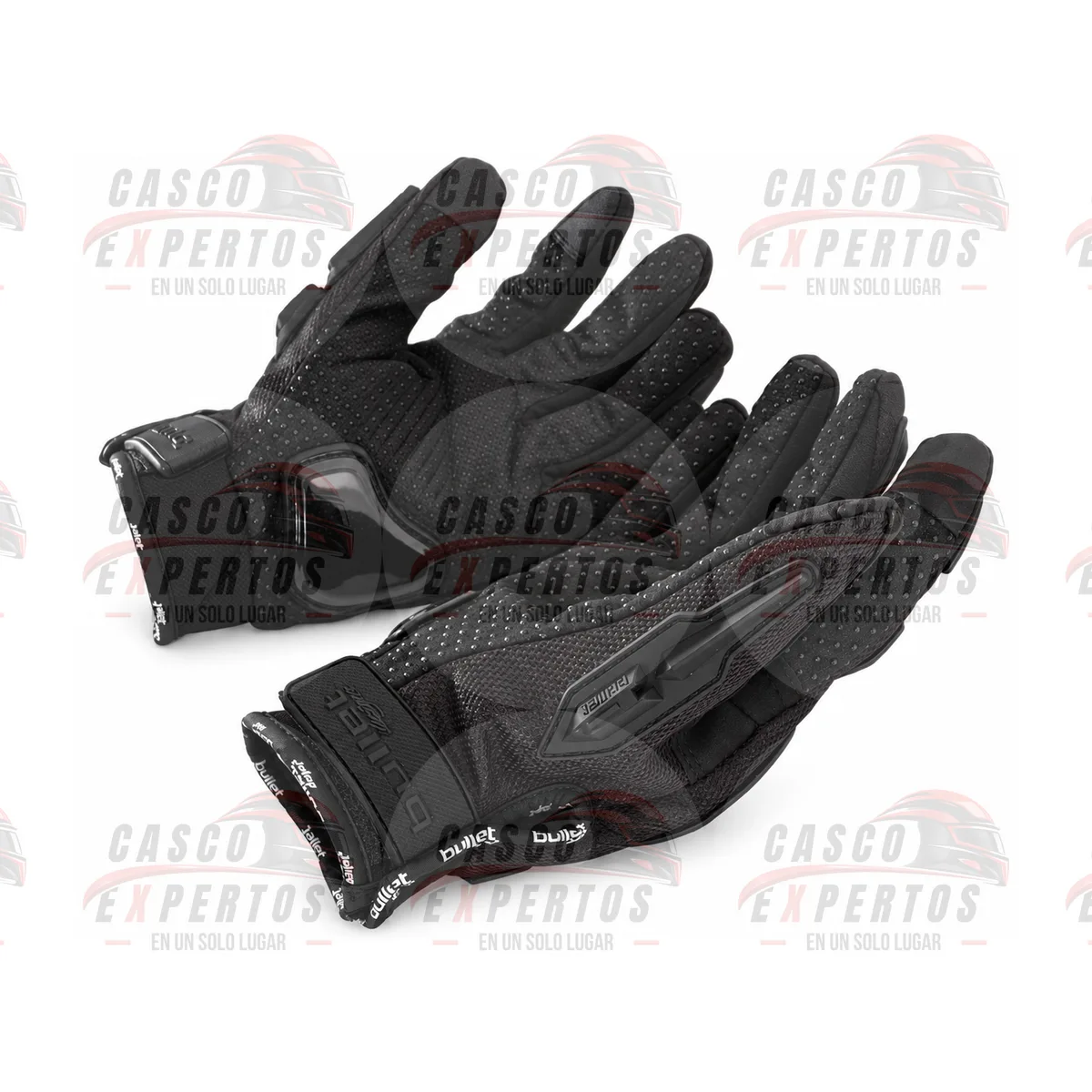 GUANTE BULLET NEGRO vista 4